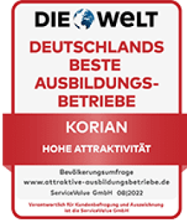 Korian - Die Welt Deutschlands Beste Ausbildungsbetriebe