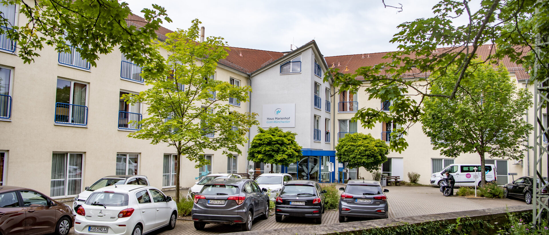 Aussenansicht des Pflegeheims von Korian Haus Marienhof Glan-Münchweiler