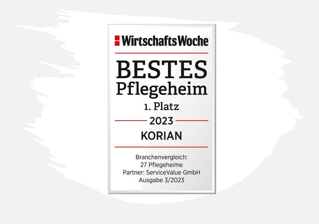 Siegel_WiWo_BESTES_Pflegeheim_2023_KORIAN