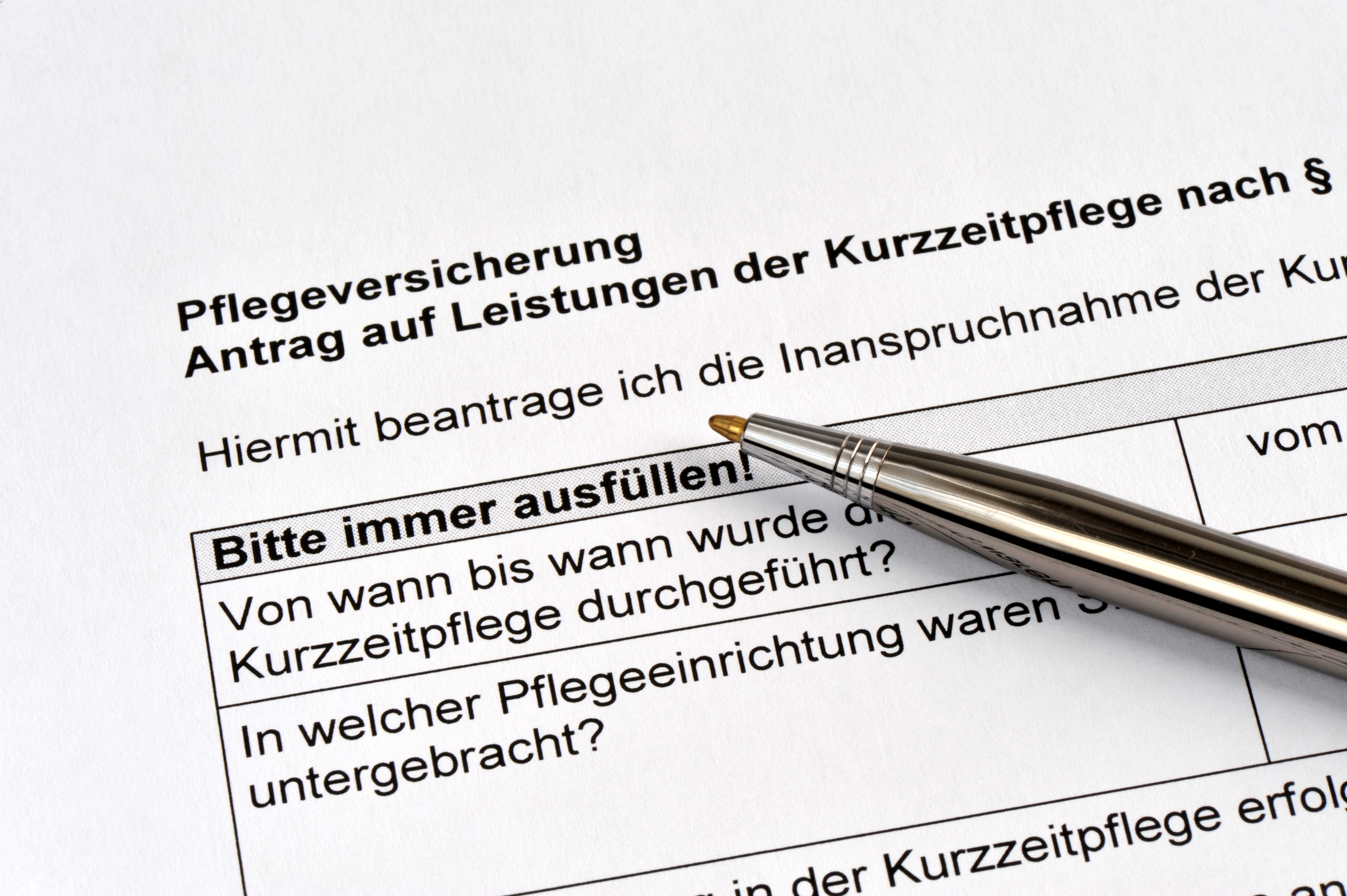 Pflegeversicherung
