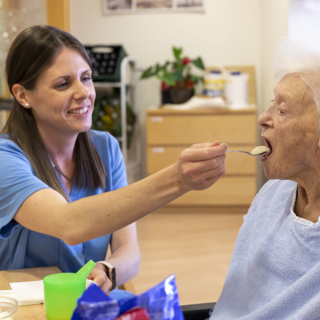 Pflege bei Schluckstörung (Dysphagie)
